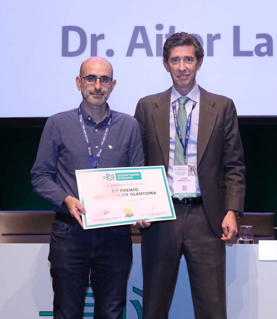 3.er Premio Segundos en Glaucoma
