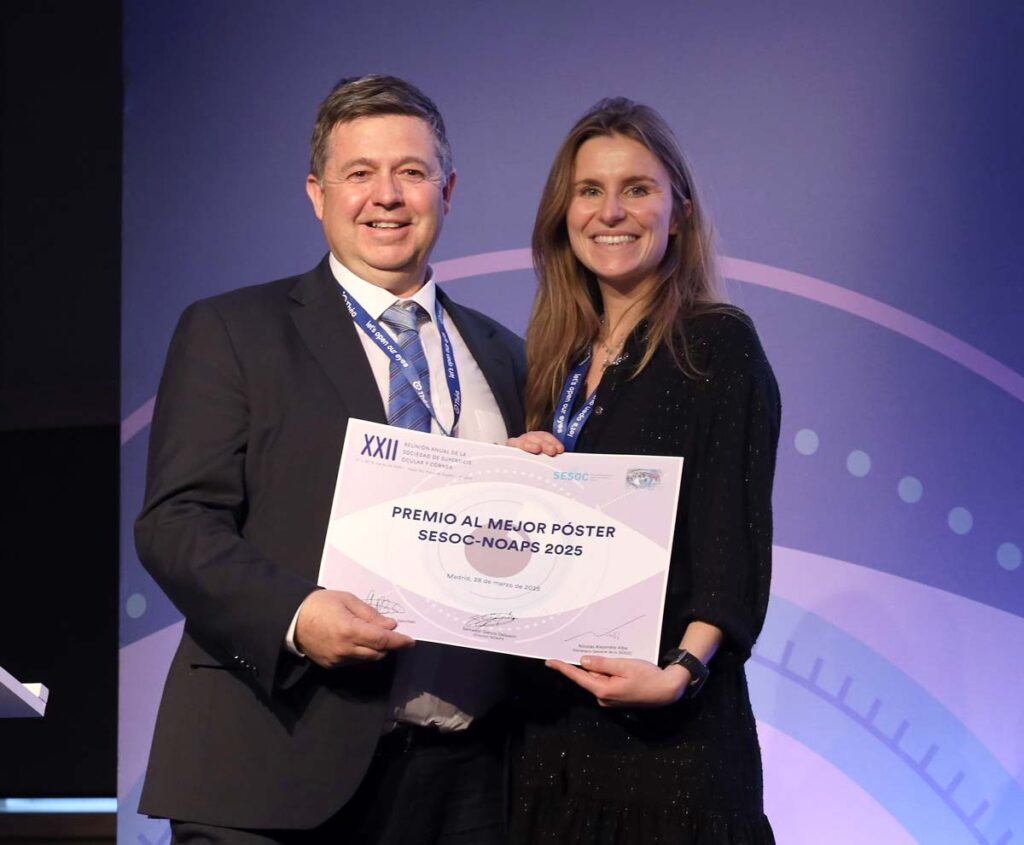 Premio Mejor Póster SESOC-NOAPS, Dra. Benbunan Ferreiro