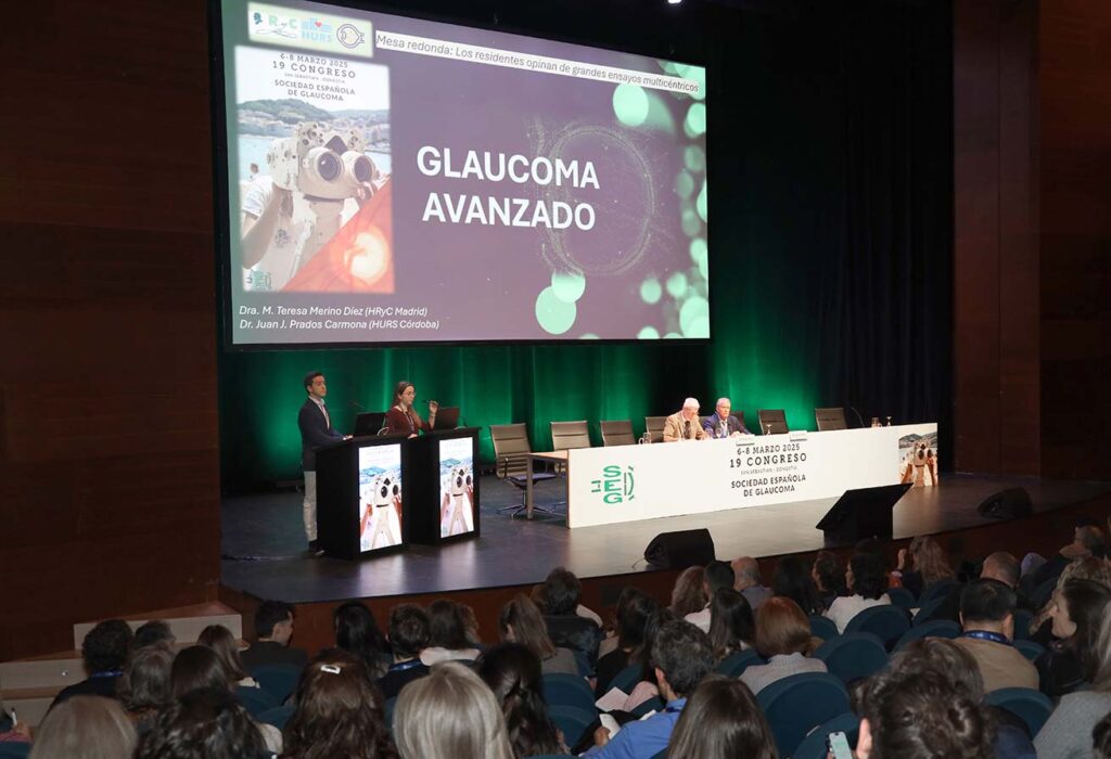 Perspectiva de la sala durante la Mesa los Residentes Opinan