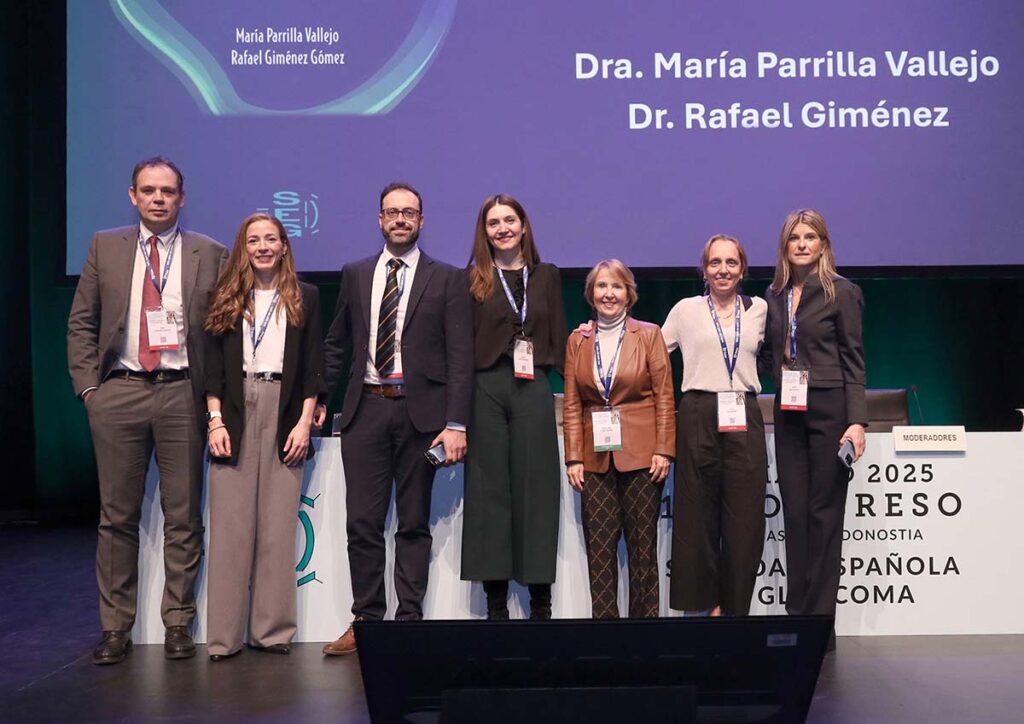 Moderadores y ponentes de la Mesa Láseres en Glaucoma