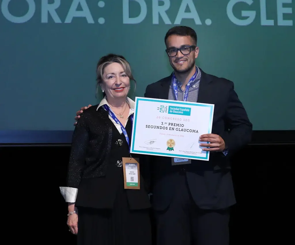 3.er Premio Segundos en Glaucoma.