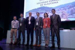 En la imagen, moderadores y ponentes de la Mesa Glaucoma 360°