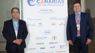 Dres. José Augusto Abreu y Rodrigo Abreu, organizadores de Canarias Oftalmológica.
