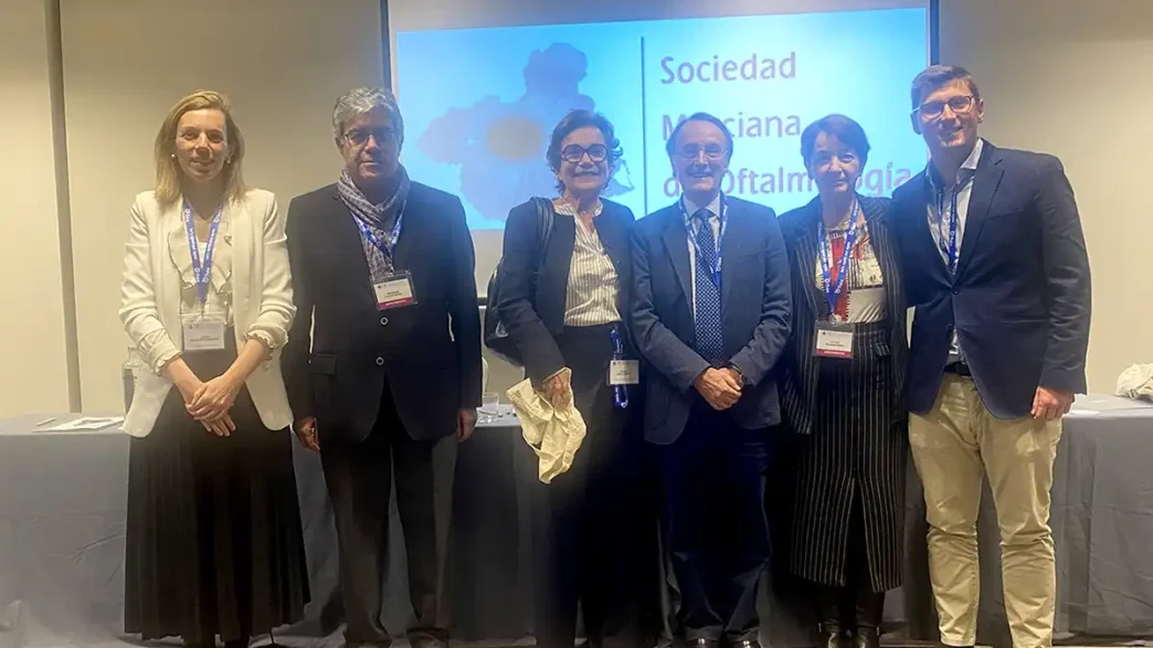 De izda. a dcha: Dra. Laura Morales, Dr. Jerónimo Lajara, Dra. Susana Duch, Prof. Javier Moreno Montañés, Prof.ª M.ª Paz Villegas, Dr. Juan Antonio Miralles.
