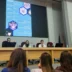 Inauguración y presentación del Curso: de izquierda a derecha, Dr. Ignacio Cañas, Dra. Isabel Melero y Dr. Santiago López.