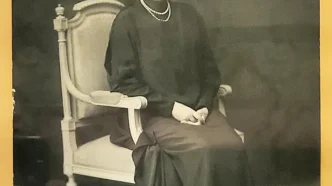 La Reina María Cristina de Habsburgo y Lorena.