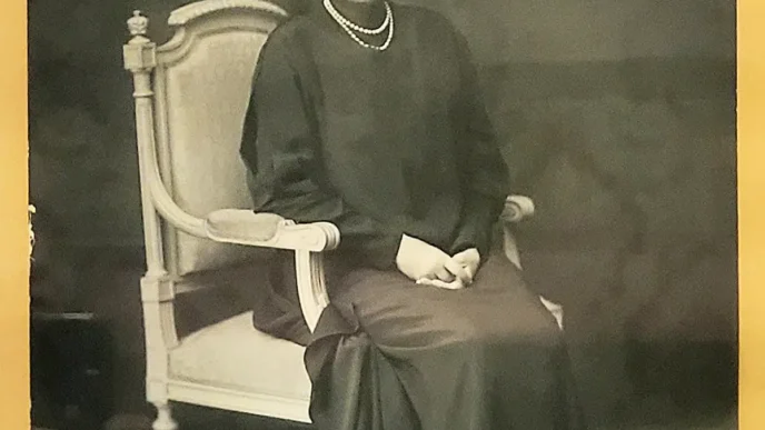 La Reina María Cristina de Habsburgo y Lorena.