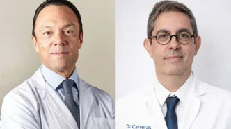 Dr. Fernando Llovet y Dr. Humberto Carreras.
