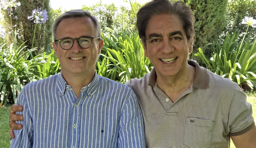 Dres. Lorenzo López Guajardo y Fernando González del Valle.
