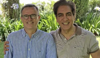 Dres. Lorenzo López Guajardo y Fernando González del Valle.