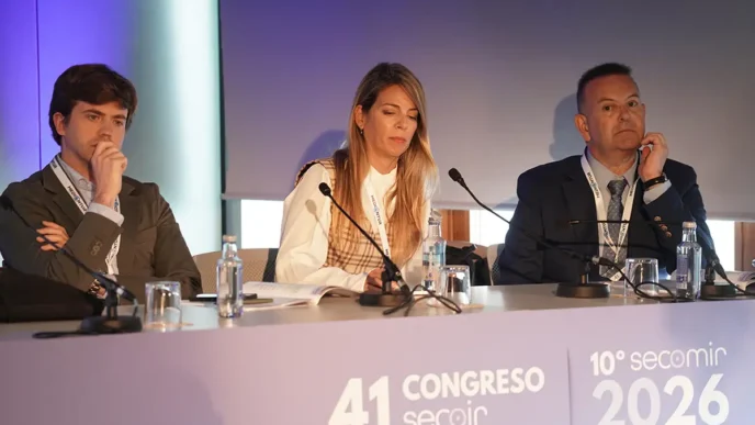 Dr Damián García-Teillard, Dra. María Gessa (Tesorera SEC), Dr. Javier Rodríguez.